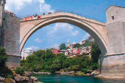 Die Brücke von Mostar