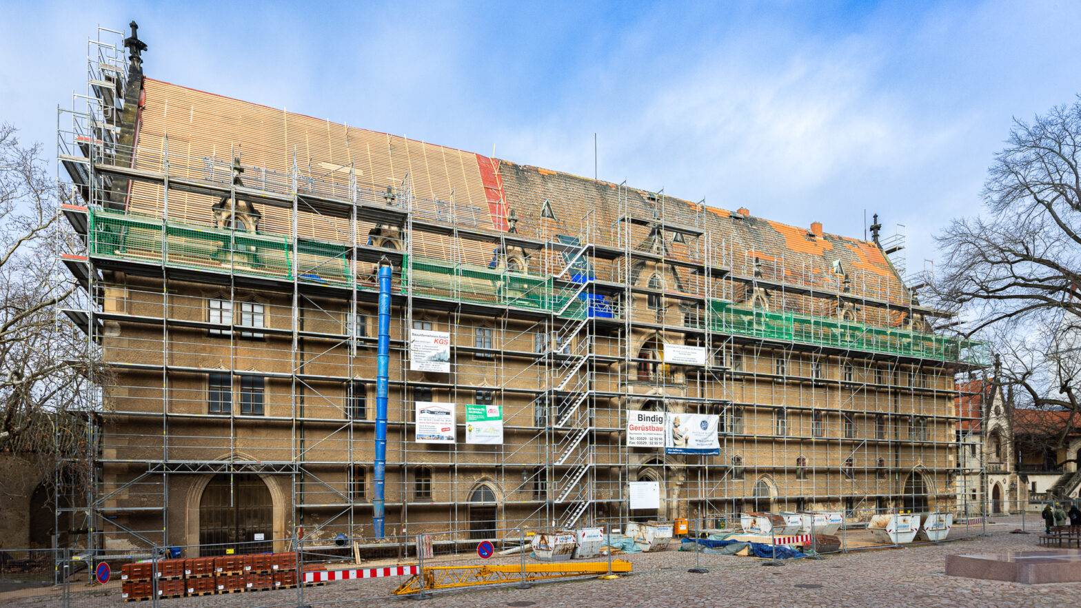 Dachsanierung am Kornhaus