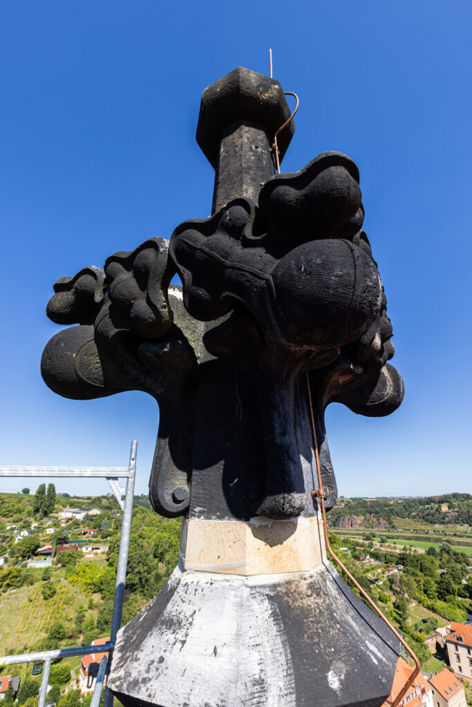 Dach vom Kornhaus ist fertig